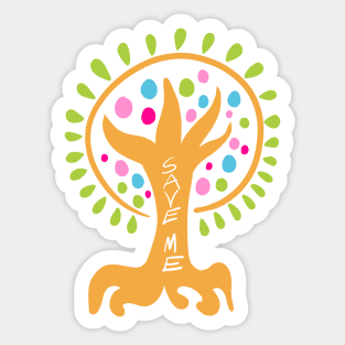 Save trees Sticker